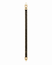 Trendy Fancy Black Baguette Bracelet | Stylish Partywear Bracelet for Women