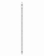 Traditional Silver-Plated Emerald Cut Solitaire Ring and Square Zirconia Tennis Bracelet Jewelry Set for Women