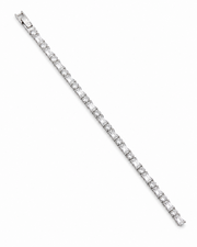 Fancy Stylish American Diamond (AD) Tennis Bracelet / Partywear Crystal Bracelet for Women