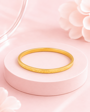 Trending Stylish Hammered Gold Bangle | Fancy Daily Wear Kada | Sone Jaisa Chamakdar Bracelet