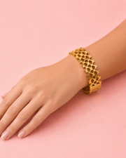 Trendy Gold Butterfly Kada | Stylish Heart Bangle | New Fancy Partywear Bracelet.