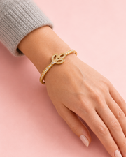 Fancy Stylish Gold Plated Leaf Bangle | Trending AD Stone Kada for Women | Partywear Jewelry