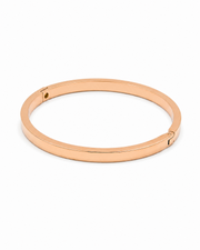 Trending Fancy Rose Gold Side-Lock Kada | Stylish Minimalist Bangle for Women