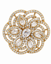 Trending Stylish Flower Fancy Partywear Ring for Women - Adjustable