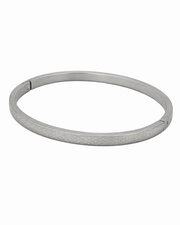 Fancy Honeycomb Design Silver Kada | Stylish Partywear Unisex Bracelet | Trendy Oxidized Look Bangle