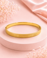 Fancy Stylish Gold Plated Arrow Design Kada / Trendy Partywear Bangle for Women