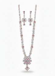 Stylish Emerald Bridal Necklace Set – Fancy Wedding Partywear Jewellery