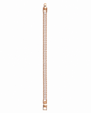 Stylish Baguette Diamond Rose Gold Bracelet | Fancy Partywear Bracelet for Women | Trending Jewelry