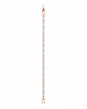 Fancy Stylish Rose Gold American Diamond Bracelet | Partywear Bracelet for Women.